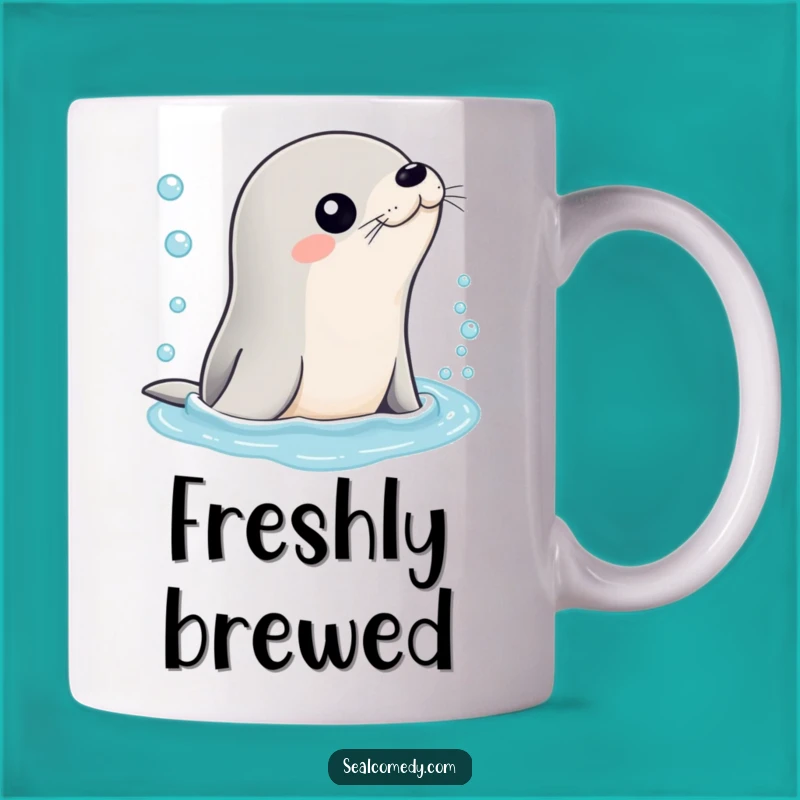 Funny Bubbly Water Seal Mug: A Hilarious Gift for Refreshing Moments