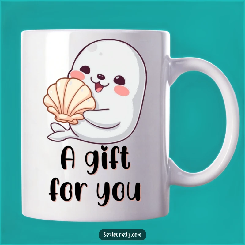 Funny Gift Shell Seal Mug: A Hilarious Gift of Appreciation and Joy