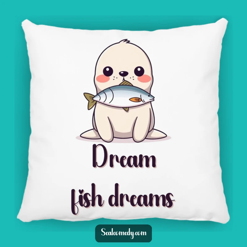 Funny Seal Fish Balance Pillow: Cozy Talent Cushion - Soft Funny Gift
