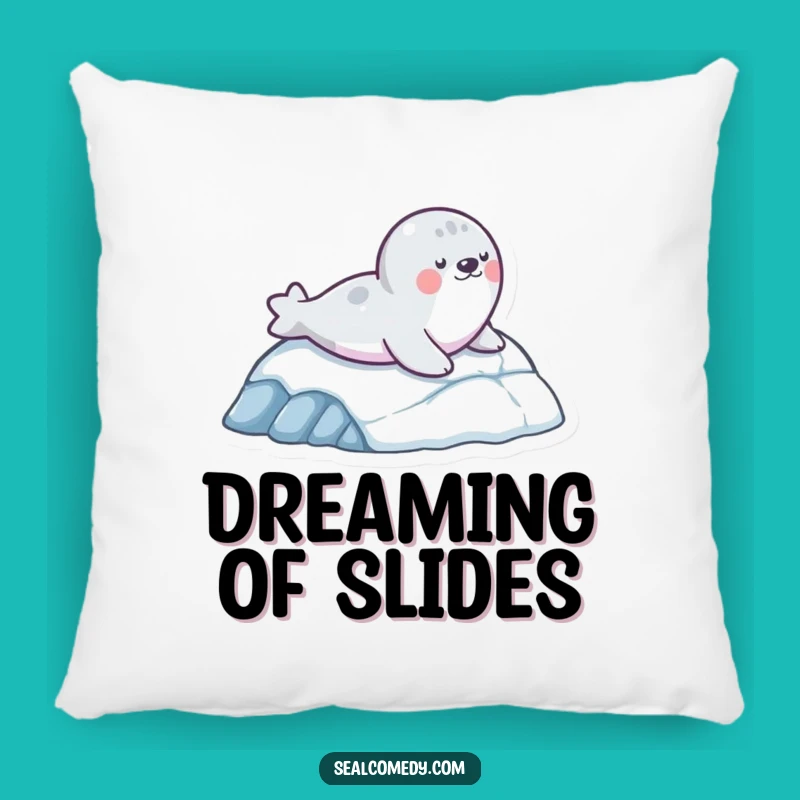 Funny Seal Slide Pillow: Cozy Playfulness, Perfect Gift for Fun Homes