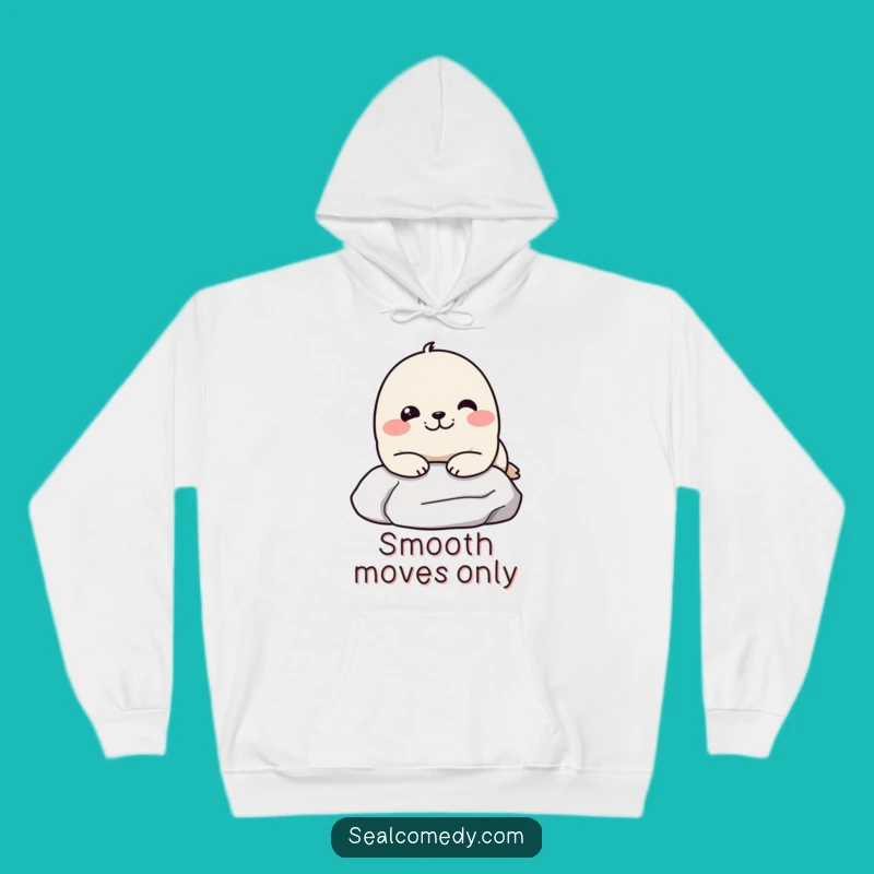 Funny Seal Cozy Hoodie: Warm and Hilarious Gift for Ultimate Comfort