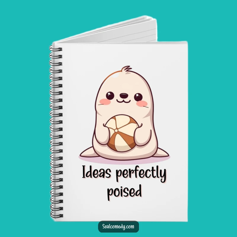 Funny Seal Balancing Notebook: Journal Your Talents, Perfect Funny Gift