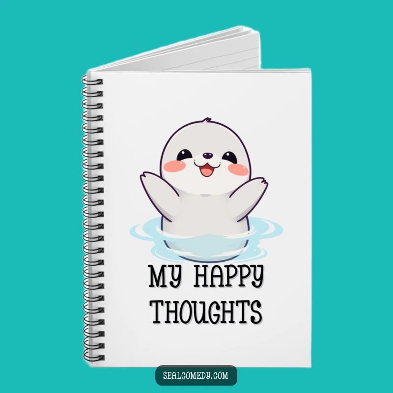 Funny Seal Celebration Ideas Notebook - Jot Down Your Cheers!