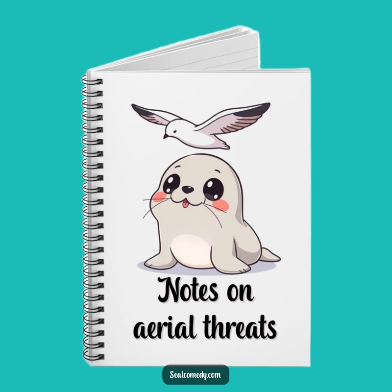 Funny Seal Observation Notebook: Alert Animal Journal, Great Funny Gift for Note-Takers